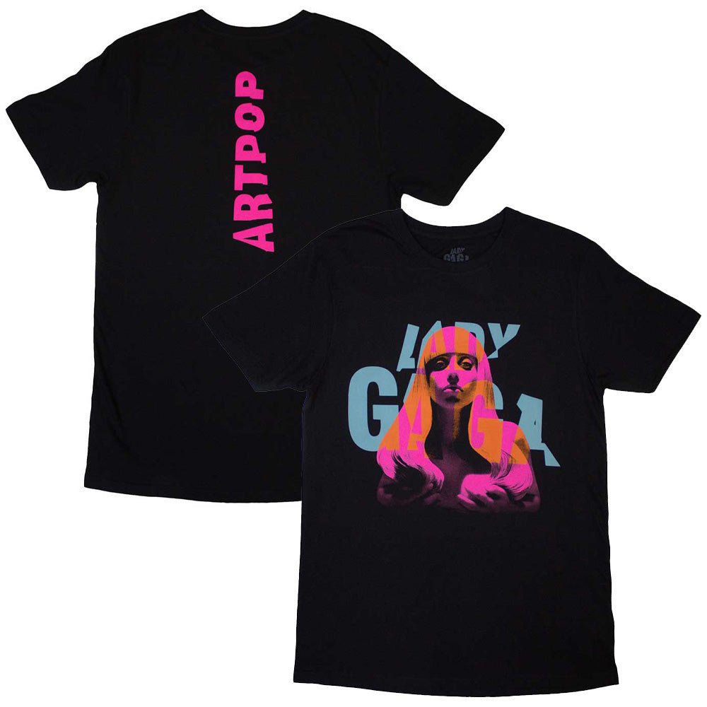 【予約商品】 LADY GAGA レディーガガ (2026年 1月 来日 ) - Artpop Cover / バックプリントあり / Tシャツ / メンズ - PGS